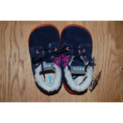 Zimní barefoot Beda nízké Blue Mandarine, BF 0001/MK