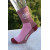 Dětské ponožky Surtex Aerobic, 80% merino, fialové