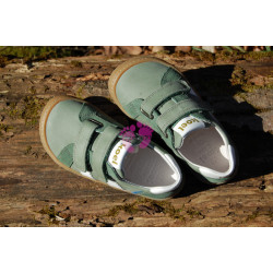KOEL4kids celoroční barefoot boty  pro děti- Denis Nappa Olive