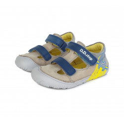 Dětské barefoot sandálky D.D.stept 073-23A Grey