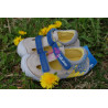 Dětské barefoot sandálky D.D.stept 073-23A Grey