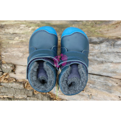 Zimní barefoot boty D.D.step 073-457, Royal Blue