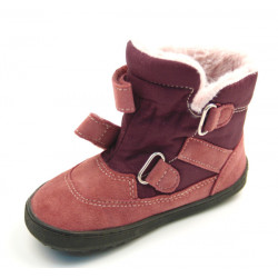 Dívčí zimní boty  EF Barefoot Shelly