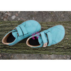 Dětské celoroční barefoot boty Pegres BF54 Mint
