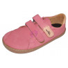 Dívčí celoroční barefoot boty Pegres BF54 Růžové