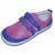 Celoroční dětské kožené boty Beda barefoot Vivien BF0001/W/N/PR2/TS, na suchý zip