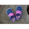 Dívčí barefoot síťované tenisky na suchý zip