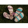 Dívčí barefoot sandálky  Froddo Flexy Pink Shine,  G3150244-8