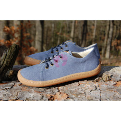 Froddo Barefoot tenisky - Blue G3130228, na tkaničky