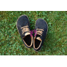 Pegres celoroční barefoot obuv, černá BF80