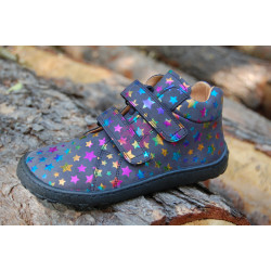 Dětské kotníkoví boty Froddo Multicolor, BAREFOOT HIGH TOPS