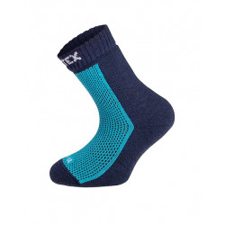Dětské merino ponožky Surtex, 70% merino vlny, modré