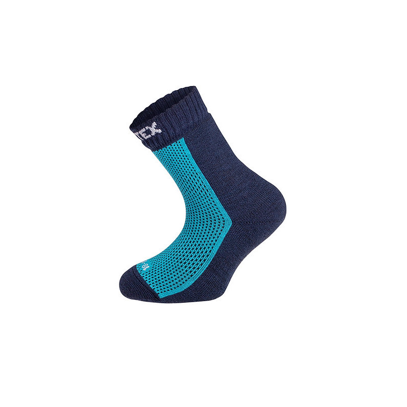 Dětské merino ponožky Surtex, 70% merino vlny, modré