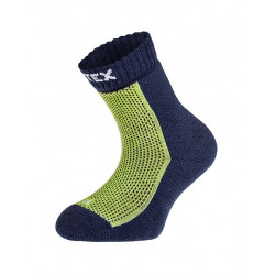 Dětské merino ponožky Surtex, 70% merino vlny, zelené