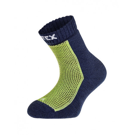 Dětské merino ponožky Surtex, 70% merino vlny, zelené