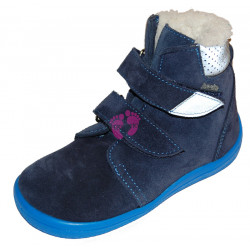 Dětské zimní boty Beda barefoot Daniel, pro užší kotník