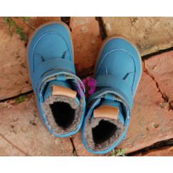 Dětské zimní Froddo barefoot boty, tvar špičky