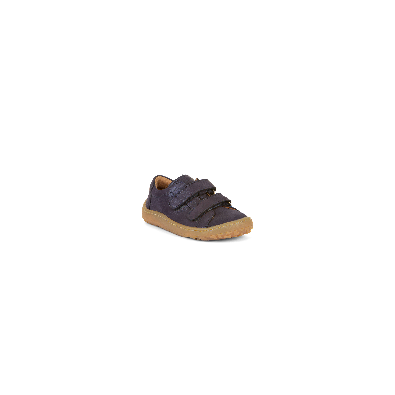 Dívčí obuv Froddo barefoot Lavender, třpytivé modré tenisky