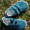 Dětské celoroční barefoot boty Baby Bare Shoes Febo Go Petrol