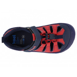 Dětské barefoot sandále Koel - Madison Red
